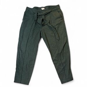 LOFT Dark Green‎ Paper Bag pants